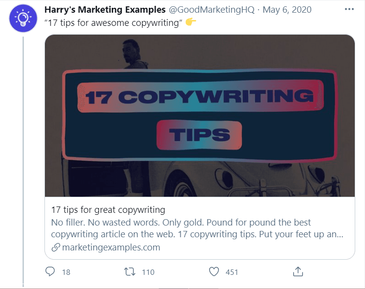 Harry Dry Twitter Marketing