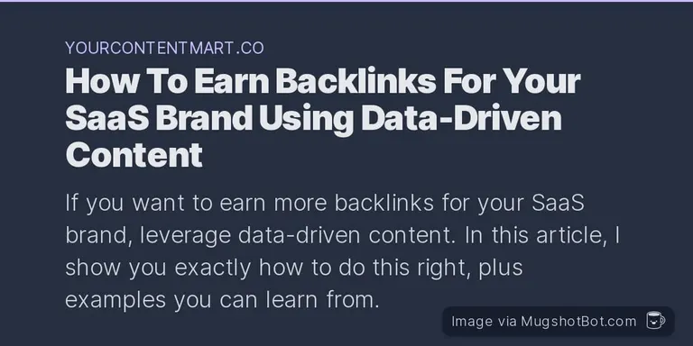 Data-driven content