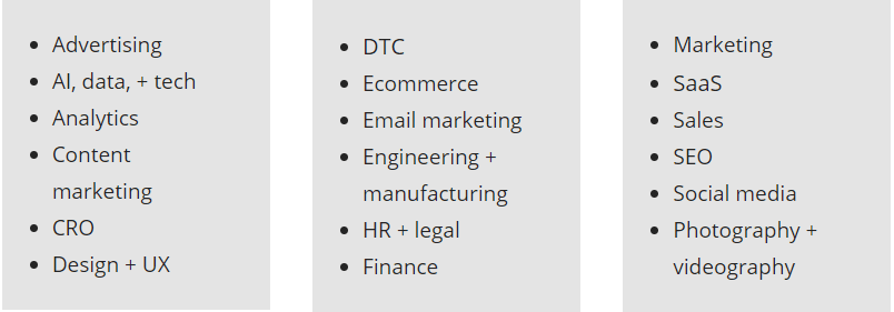 Finding SMEs on HABW 1