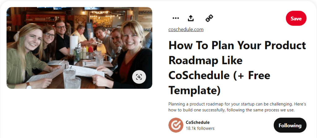 Coschedule Our Culture Pin 1