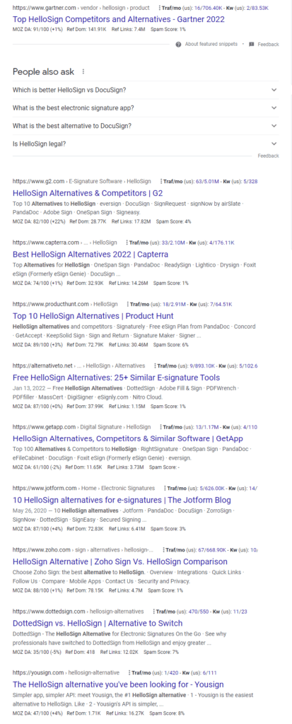 hellosign-alternative-Google-Search