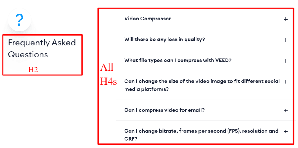 Veed's FAQ