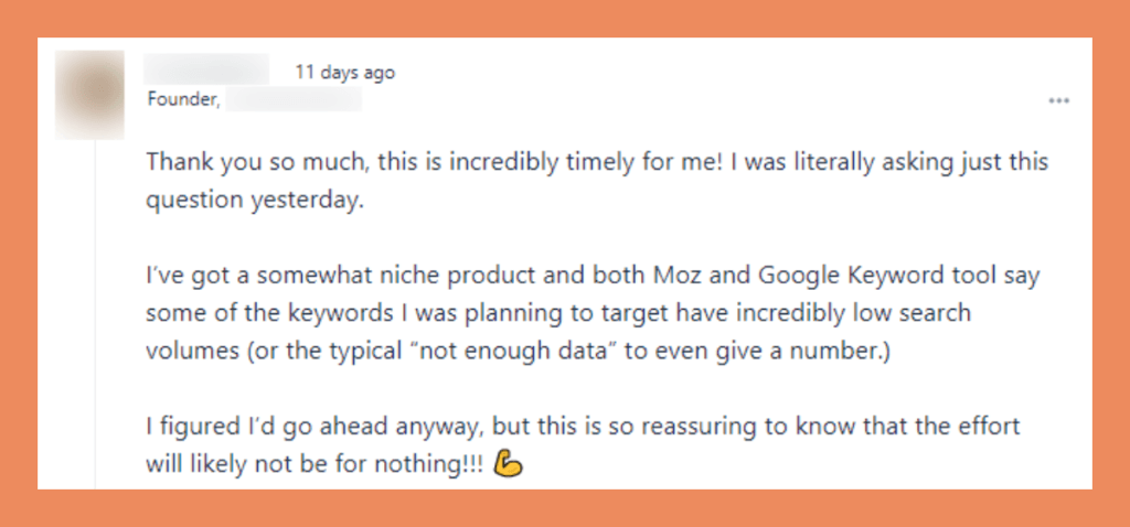 feedback post