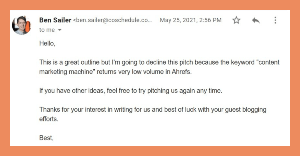 feedback post ben seller