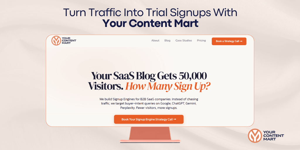 Turn Traffic Into Trial Signups With Your Content Mart
