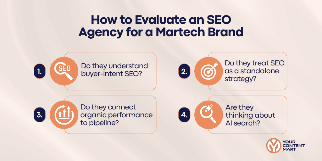 How to Evaluate an SEO Agency for a Martech Brand